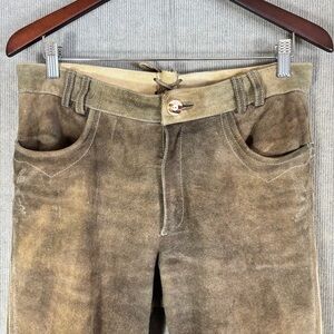 Authentic soft leather pants